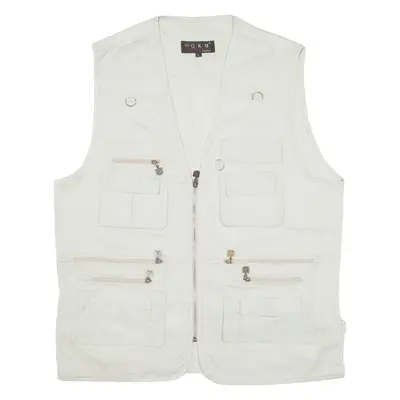 QKM Utility Mens Gilet Grey L