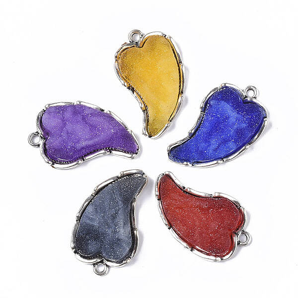 Druzy Resin Pendants