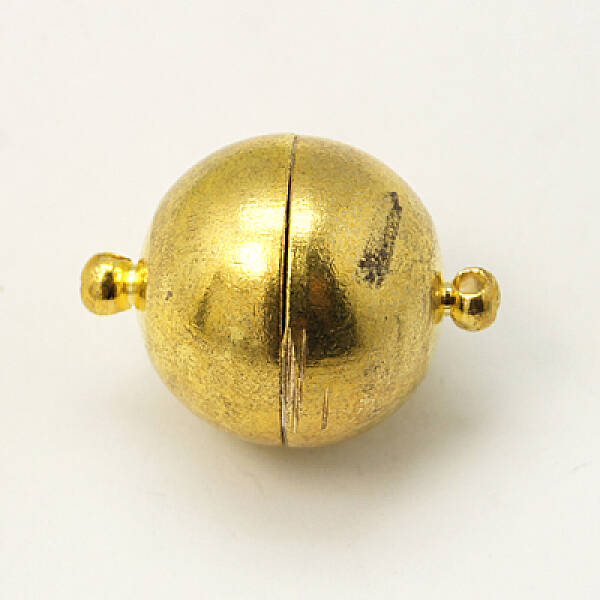Brass Magnetic Clasps with Loops