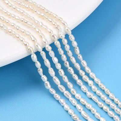 Natural Cultured Freshwater Pearl Beads Strands
