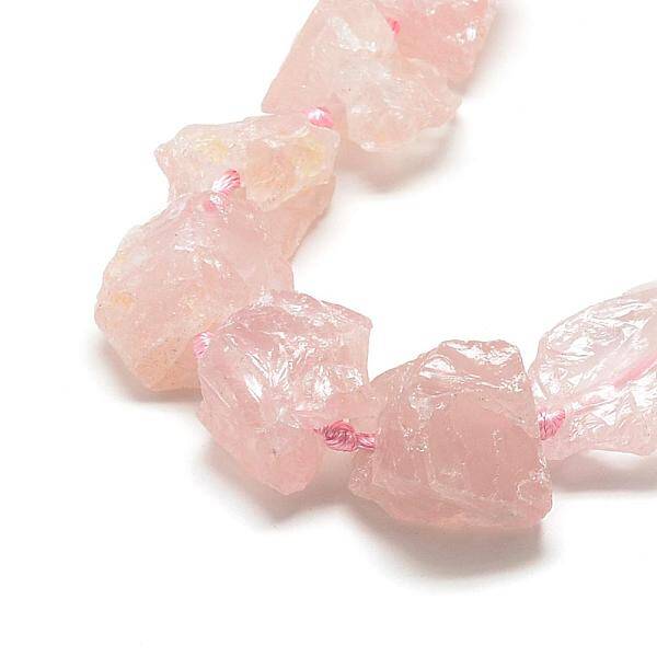 Natural Rose Quartz Beads Strands
