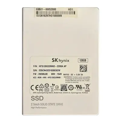 HFS128G32MND-2200A Hynix 128GB Multi-Level Cell SATA 6Gb/s 2.5-Inch Solid State Drive