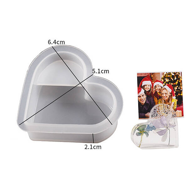 DIY Memo Photo Holder Silicone Molds