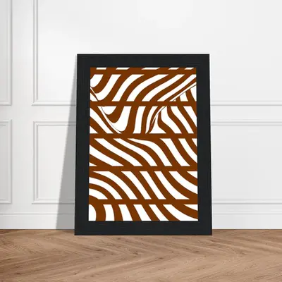 Flowing Lines - Contemporary Wall Art