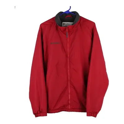 Columbia Shell Jacket - XL Red Polyester