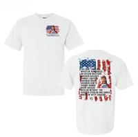 Joe Dirt 4th of July Shirt – Funny Independence Day Tee – Distressed American Flag Design – Joe Dirt Movie Fan Shirt ...
