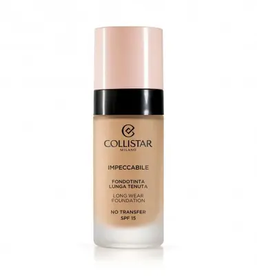 Collistar Impeccable Long-Lasting No Transfer Foundation SPF 15 3G Natural Golden