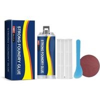 1 Pcs Strong Foundry Glue, Metal Repair Glue, Strong Foundry Glue Plastic, Metal Repair Paste Sealing Welding Glue, for Repai...