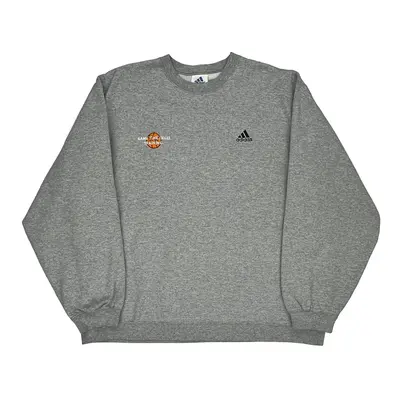 Game Time Skills Training Adidas Graphic Sweatshirt - XL Grey Cotton Blend