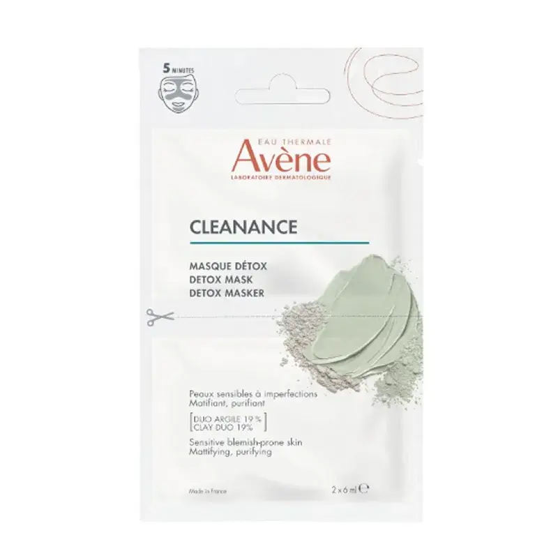 Maschera Detox Avène Cleanance 2 x 6 ml