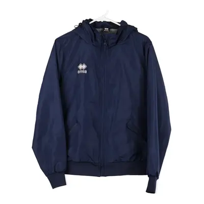 Errea Jacket - Small Navy Nylon