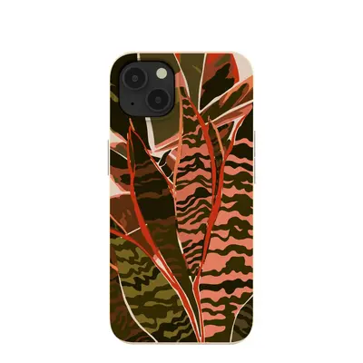 Seashell Foliage iPhone 13 Case