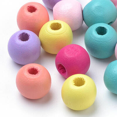 Natural Wood Beads