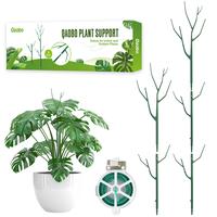 5 Pack Plant Support Stakes,Plant Stakes for Indoor and Outdoor Plants.39.5 inch Plant Sticks with Extension Poles,Plant Ties...