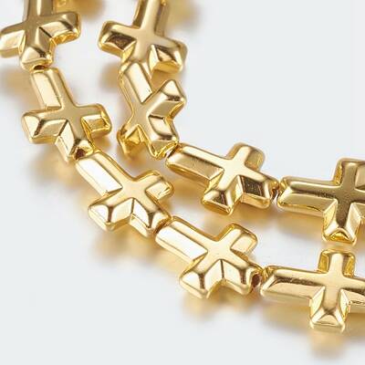Non-magnetic Synthetic Hematite Beads Strands