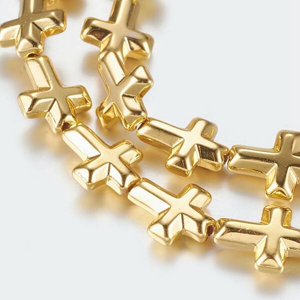 Non-magnetic Synthetic Hematite Beads Strands