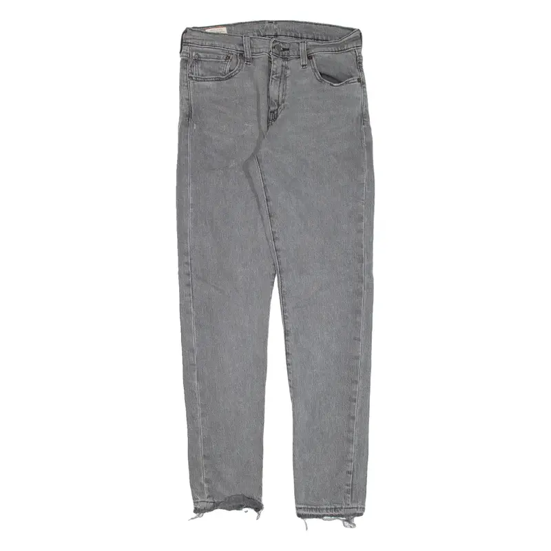 LEVI'S 512 BIG E Jeans Mens Grey Slim Tapered W30 L32
