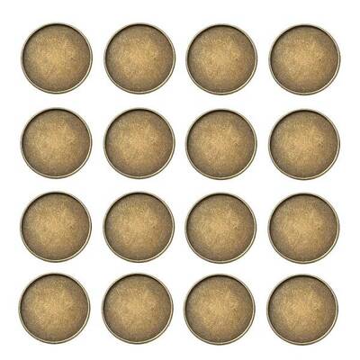 Iron Plain Edge Bezel Cups
