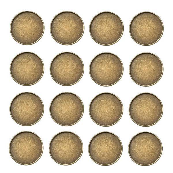 Iron Plain Edge Bezel Cups