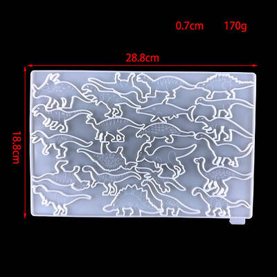 Rectangle Shape Keychain Molds Food Grade Silicone Molds
