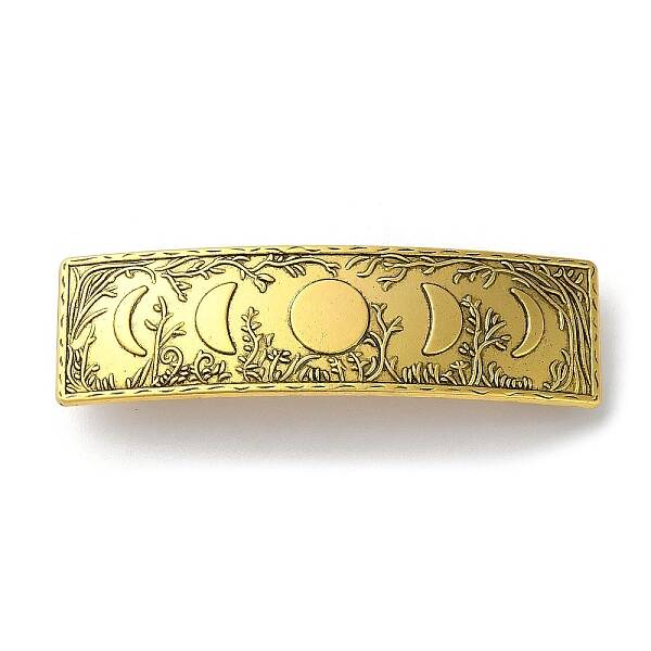 Moon Phases Alloy Hair Barrettes