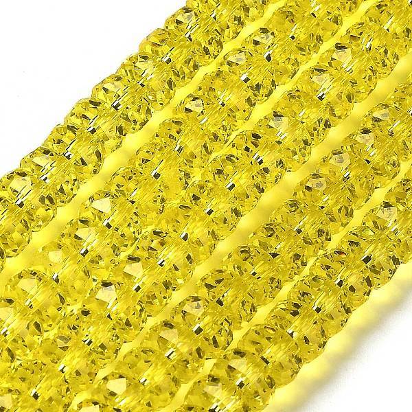 Transparent Glass Beads Strands