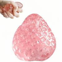 【2025 New】2.76 In Handmade Strawberry Taba Squishy Toys, Cute Strawberry Squeeze Toys, Kawaii Strawberry Squishies Fidget...