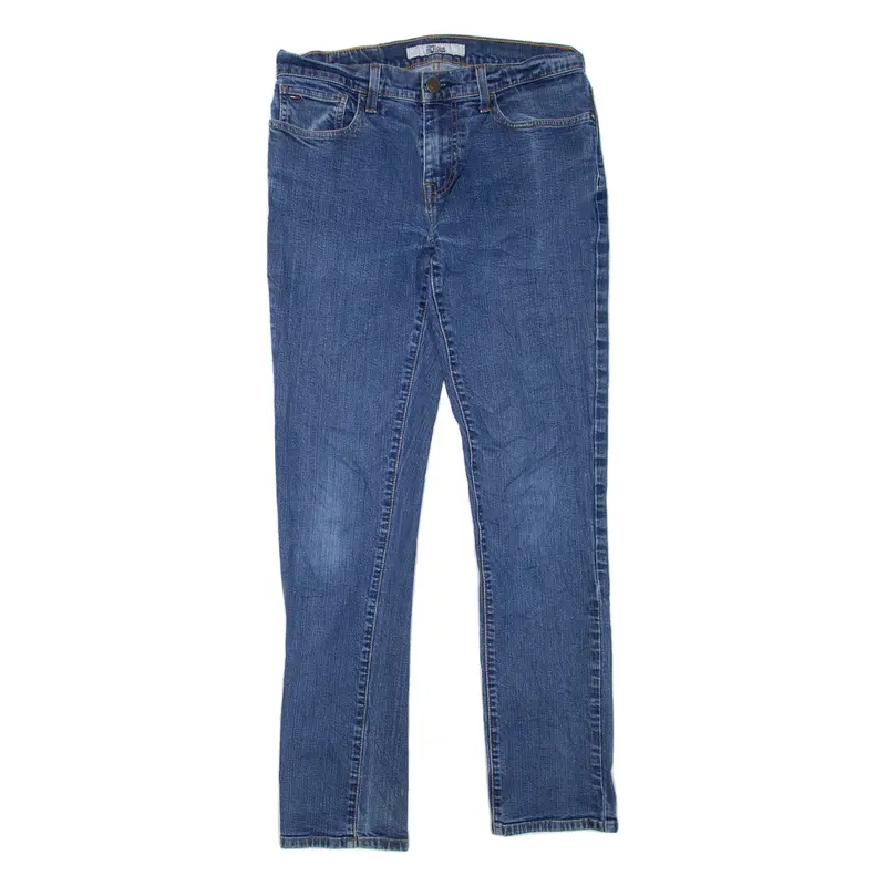 TOMMY HILFIGER Womens Jeans Blue Regular Straight W30 L30