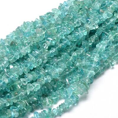 Natural Apatite Chip Beads Strands