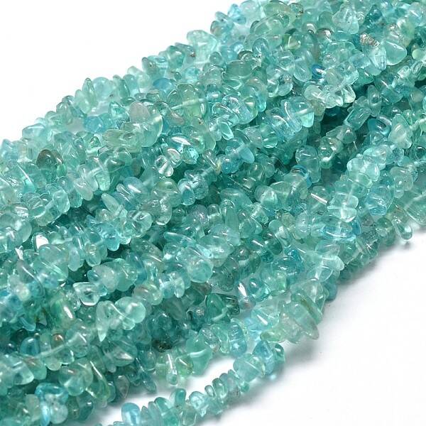 Natural Apatite Chip Beads Strands