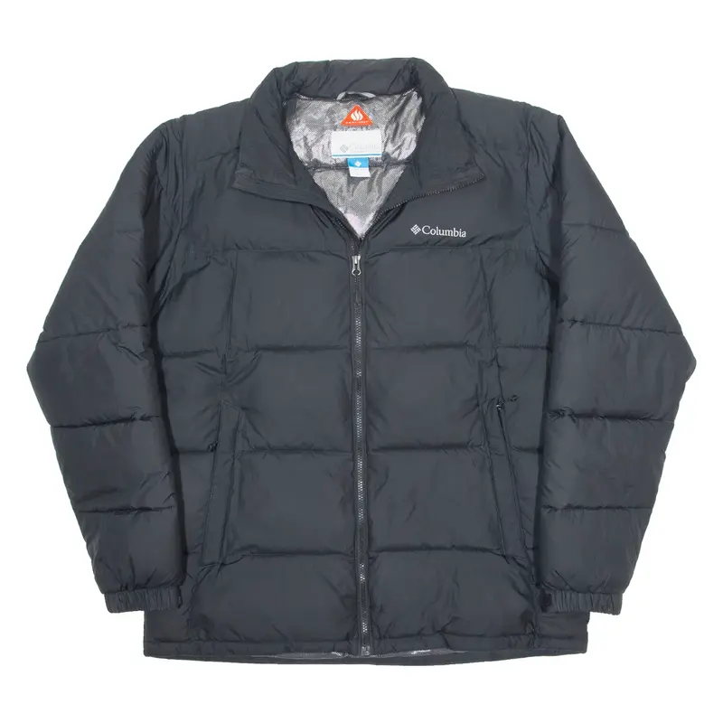 COLUMBIA Omni-Heat Mens Puffer Jacket Black L