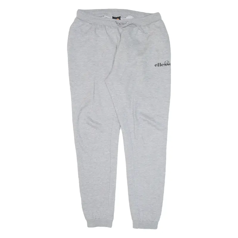 ELLESSE Womens Joggers Grey Tapered L W33 L30