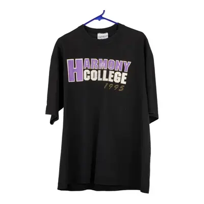 Harmony College Genius T-Shirt - Large Black Cotton