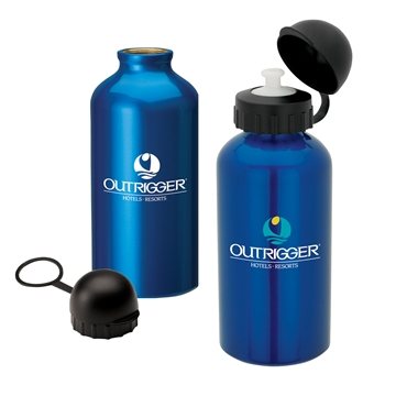 50 Custom 16.9 oz Domed Flask - Aluminum