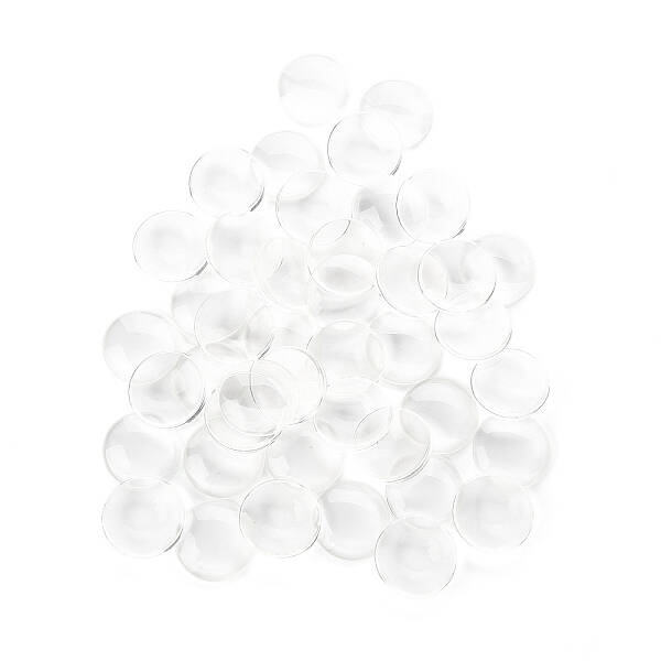 Transparent Glass Cabochons