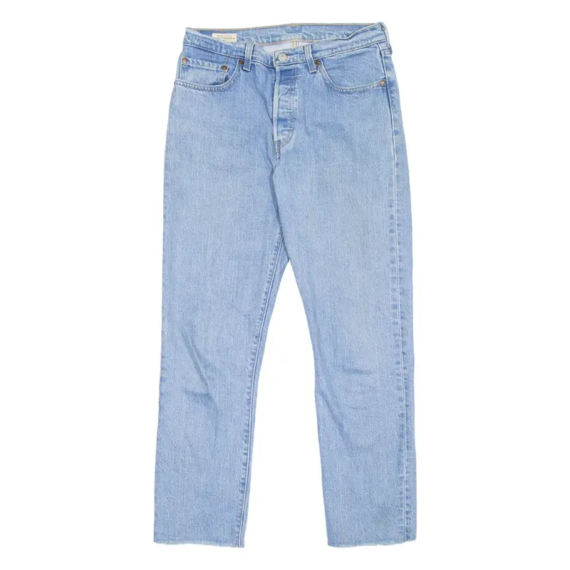 LEVI'S 501 BIG E Jeans Womens Blue Regular Straight W28 L28
