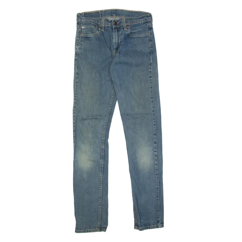 LEVI'S 511 Jeans Blue Denim Slim Straight Mens W29 L30