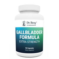Gallbladder Formula Extra Strength with Ox Bile and Digestive Enzymes- 90 Vegetable Capsules  Dietary Supplement