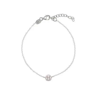 Alisia Bracciale In Argento Con Perla Di Zirconia Cubica Al4840-Argento