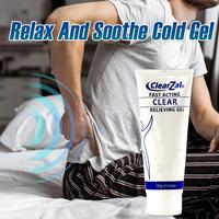 Clearzal  Soothing Cooling Gel 100g,  Relieving Body Gel, Cooling with Menthol and Frankincense, Cooling Massage Gel Cool and...