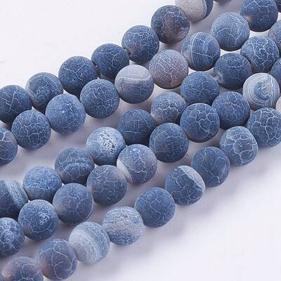 Natural Weathered Agate Beads Strands