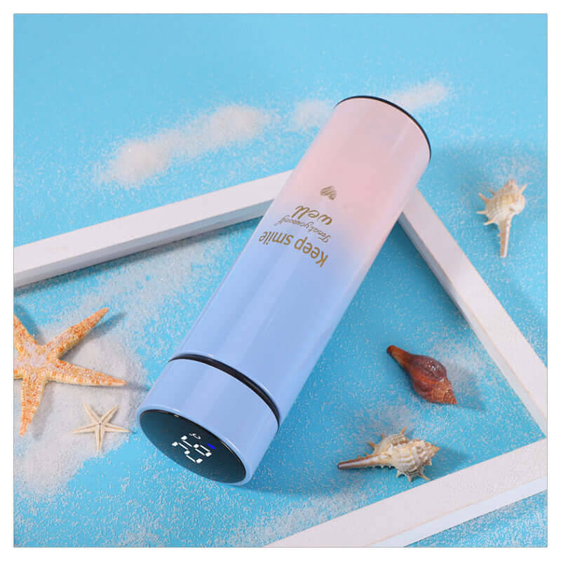 Smart touch  flask | Color: Blue