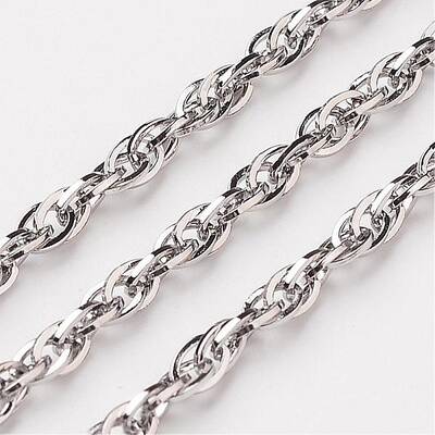 Tarnish Resistant 304 Stainless Steel Rope Chains