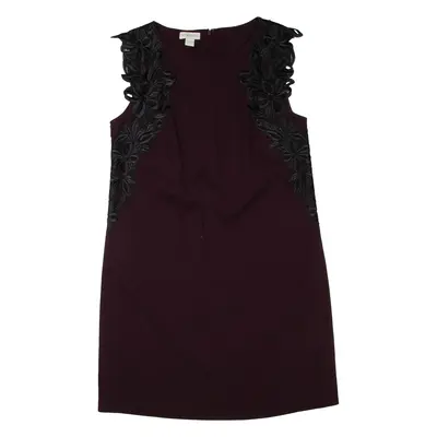 MONSOON Womens Shift Dress Purple Sleeveless Short UK 12