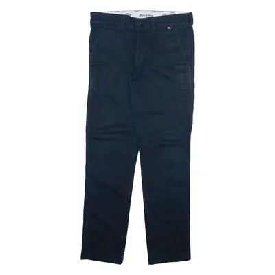 DICKIES Mens Jeans Blue Regular Straight W29 L30