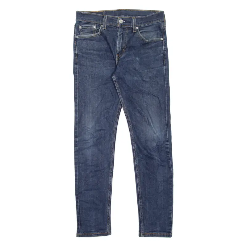 LEVI'S 512 Jeans Mens Blue Slim Tapered Stone Wash W29 L29