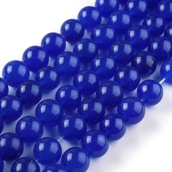 Natural White Jade Beads