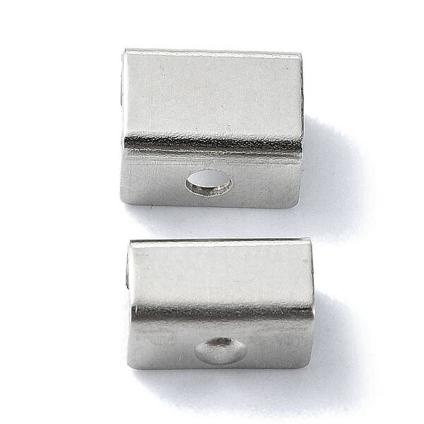 Non-Tarnish Rectangle 201 Stainless Steel Clasp