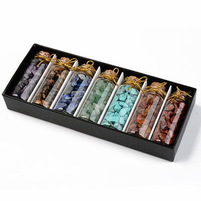 Mini Glass Wishing Bottles