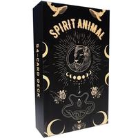 Tarot Card Deck, 1 Box 54 Cards Tarot Deck with Meanings on Them for Beginners, Spirit Animal Oracle Cards, Best Gift for Fri...